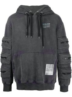 Mauna Kea худи с молниями и логотипом