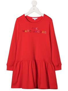 The Marc Jacobs Kids платье-трапеция с логотипом