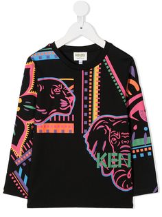 Kenzo Kids джемпер с логотипом