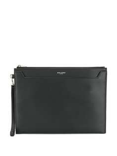 Saint Laurent клатч на молнии