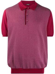 Kiton трикотажная рубашка поло