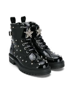 Monnalisa декорированные ботинки