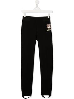 Moschino Kids легинсы Teddy Bear