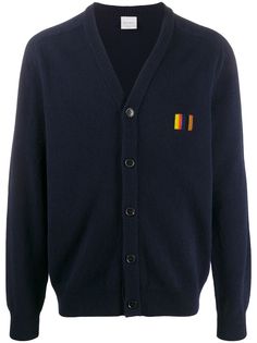 PAUL SMITH кардиган с вышивкой Artist Stripe