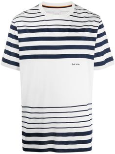 PAUL SMITH полосатая футболка оверсайз