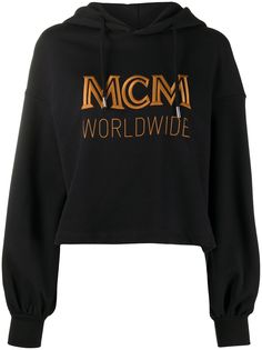 MCM худи с вышитым логотипом