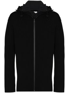 Bottega Veneta кардиган на молнии с капюшоном