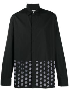 Maison Margiela рубашка с вырезами