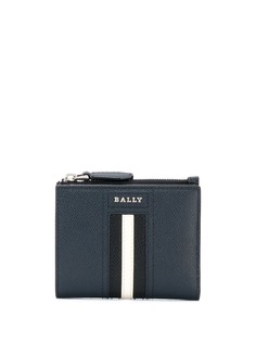 Bally кошелек из зернистой кожи в полоску