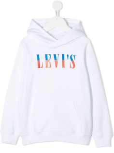 Levis Kids худи с длинными рукавами и логотипом