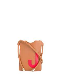 La DoubleJ сумка для телефона с нашивкой-логотипом