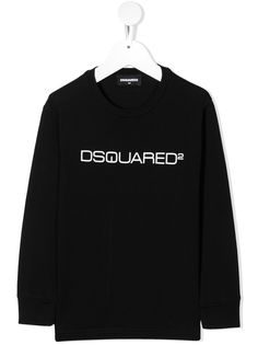 Dsquared2 Kids футболка с длинными рукавами и логотипом