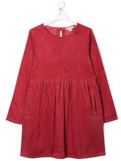 Stella McCartney Kids платье-трапеция с длинными рукавами