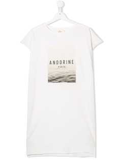 Andorine платье с логотипом