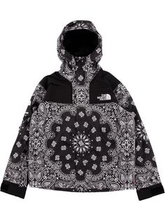 Supreme парка с принтом Supreme x The North Face