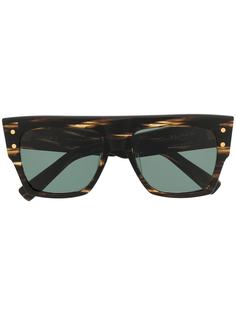 Balmain Eyewear солнцезащитные очки в оправе черепаховой расцветки
