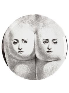 Fornasetti тарелка с рисунком