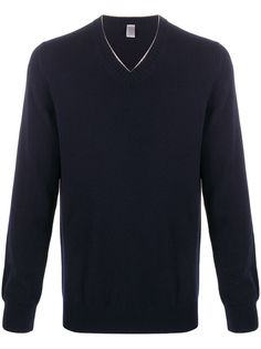 Eleventy кашемировый джемпер с V-образным вырезом