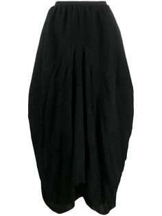 Uma Wang юбка с драпировкой