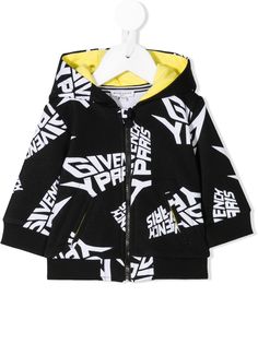 Givenchy Kids худи на молнии с логотипом