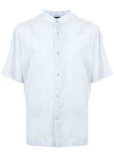 Shanghai Tang рубашка с воротником-стойкой и короткими рукавами