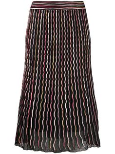 M Missoni юбка с контрастной окантовкой