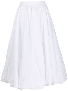 Simone Rocha юбка с вышивкой