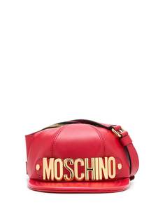 Moschino поясная сумка в форме кепки
