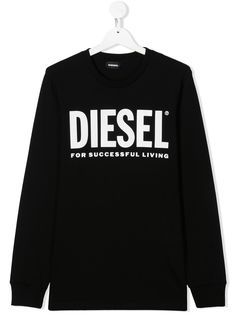 Diesel Kids толстовка с логотипом