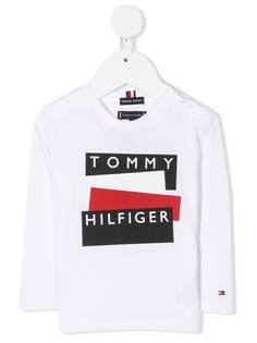 Tommy Hilfiger Junior футболка с логотипом