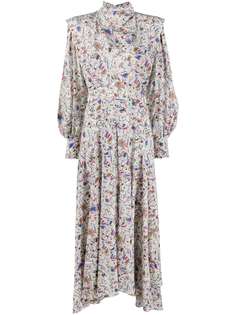 Isabel Marant платье Zakae с абстрактным принтом