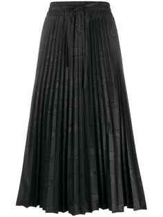 RedValentino плиссированная юбка миди