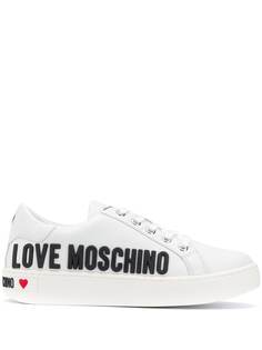 Love Moschino кеды с логотипом
