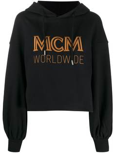MCM укороченное худи с логотипом