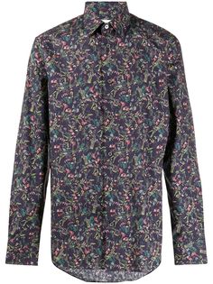 PAUL SMITH рубашка с принтом Scattered Floral