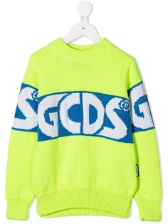 Gcds Kids джемпер в стиле колор-блок с логотипом