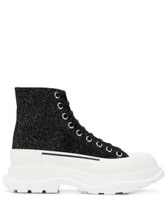 Alexander McQueen высокие кеды Tread Slick
