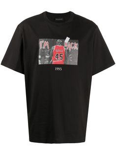 Throwback. футболка Michael Jordan с графичным принтом