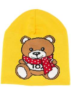 Moschino шапка бини с принтом Teddy Bear
