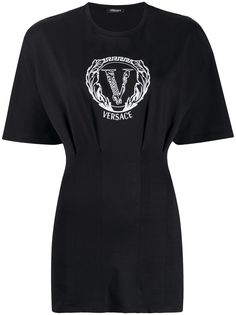 Versace футболка Virtus с вырезом