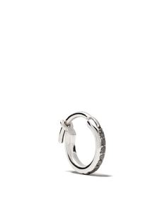 Ileana Makri единичная серьга-кольцо из белого золота с бриллиантами