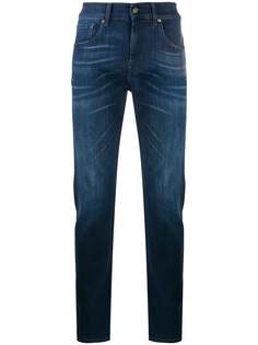 7 For All Mankind узкие джинсы средней посадки