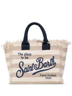 MC2 Saint Barth сумка-тоут в полоску с логотипом