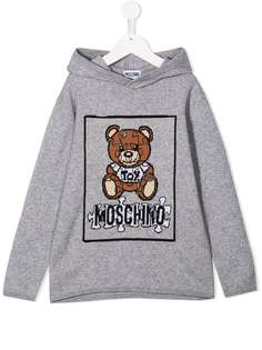 Moschino Kids худи с принтом Teddy Bear