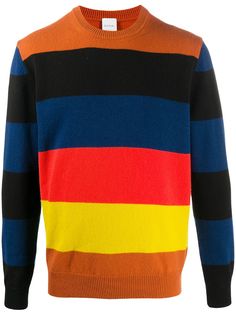 PAUL SMITH джемпер с узором Artist Stripe