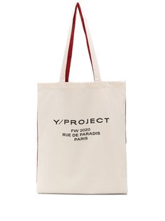 Y/Project сумка-тоут с логотипом
