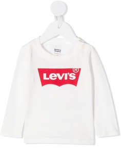 Levis Kids футболка с длинными рукавами и логотипом