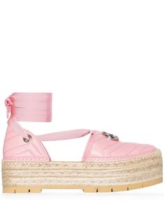 Gucci эспадрильи Pilar на платформе