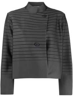 Issey Miyake укороченная куртка в полоску