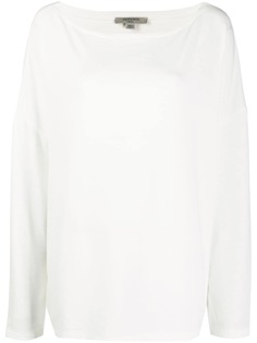 AllSaints топ свободного кроя с длинными рукавами